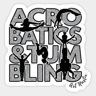 Acrobatics & Tumbling - Silver Sticker